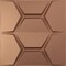 Ekena Millwork 19 5/8in. W x 19 5/8in. H Colony EnduraWall Decorative 3D Wall Panel Covers 2.67 Sq. Ft. WP20X20CYCAC - alternate 1